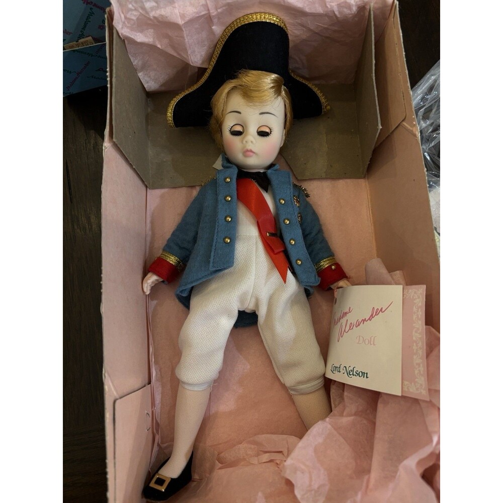 Madame Alexander 12"-LORD NELSON #1336  Mint- W/Box* And Hang Tag